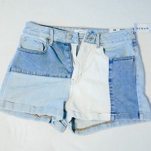 PacSun Multi-colored Jean Shorts